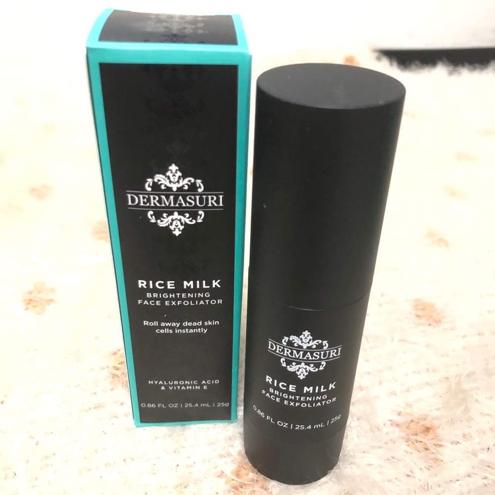 New Dermasuri Rice Milk Brightening FaceExfoliator